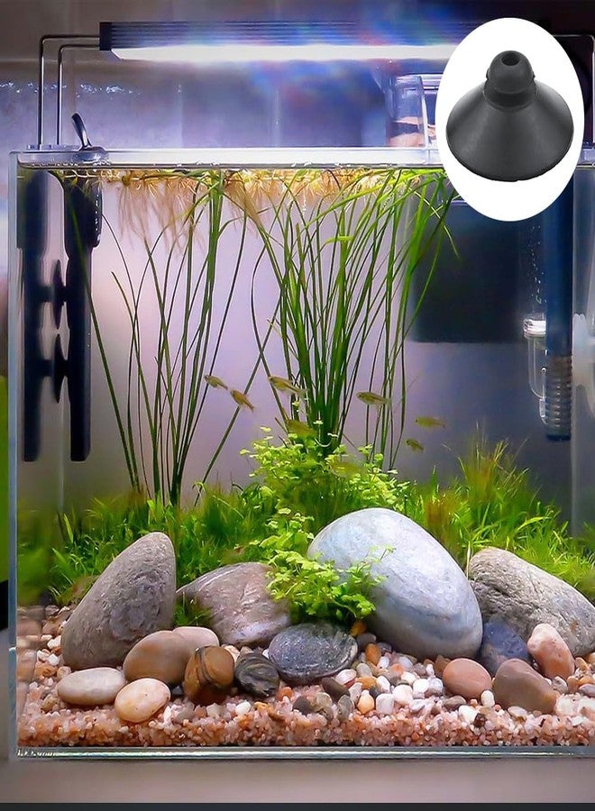 Capiant 24PCS Rubber Fish Tank Suction Cups Black Sucker Clips Fish Tank Attachments for Tank Pump, Overhead Line Tube, Fish Tank Aeration Setup - Image 5